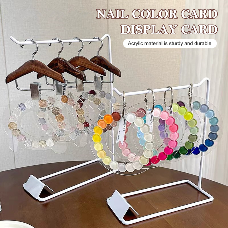 Nail Art Sch - 【B】Nagelkleurenkaart Displaybord Gel Polish Sjabloon Nagelkunst