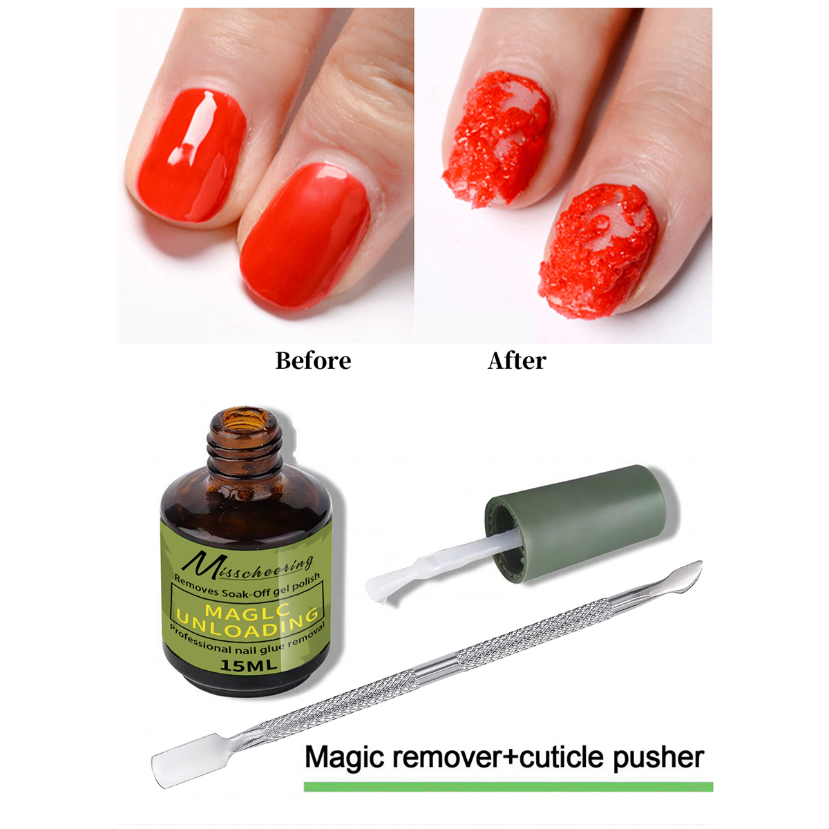 2 stks Kits 15 ml Magic Remove - Polygel Nail Kit recensie en prijs