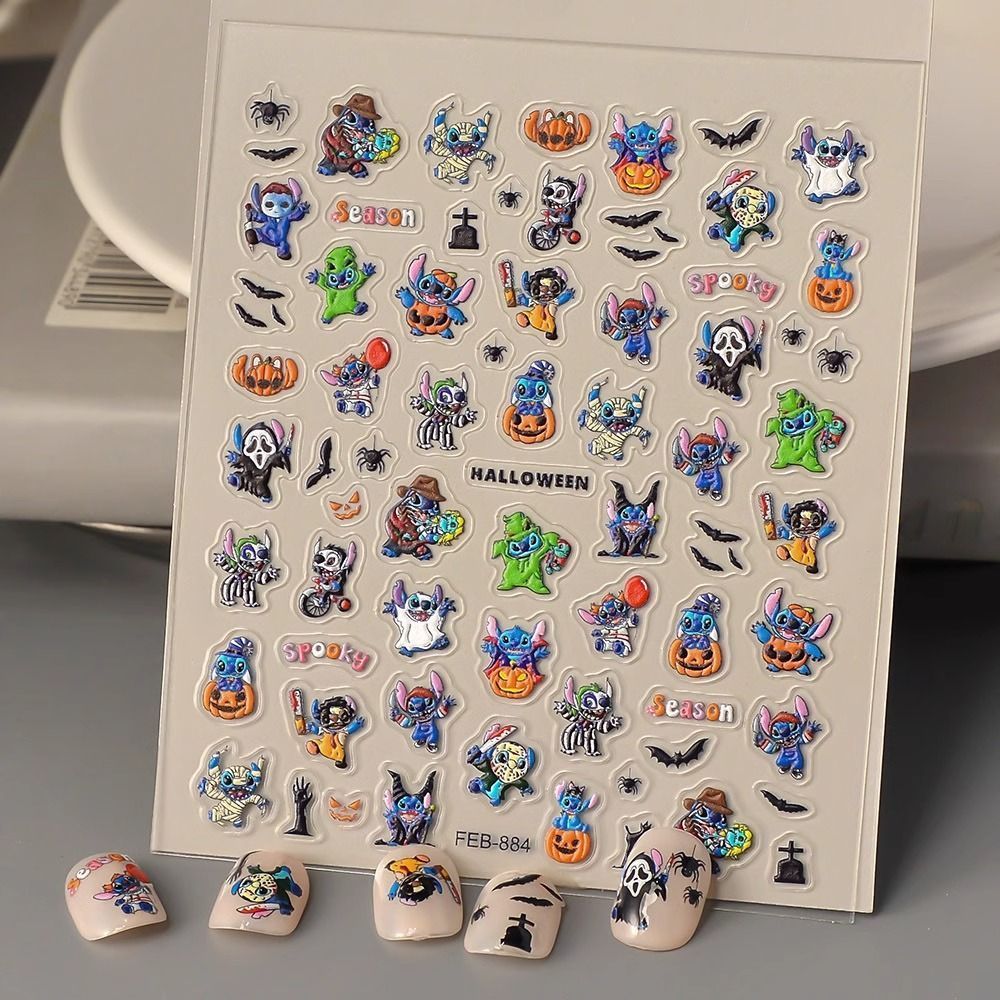 2 STUKS Halloween Stitch Zombi - Nail Art Zombie recensie en prijs