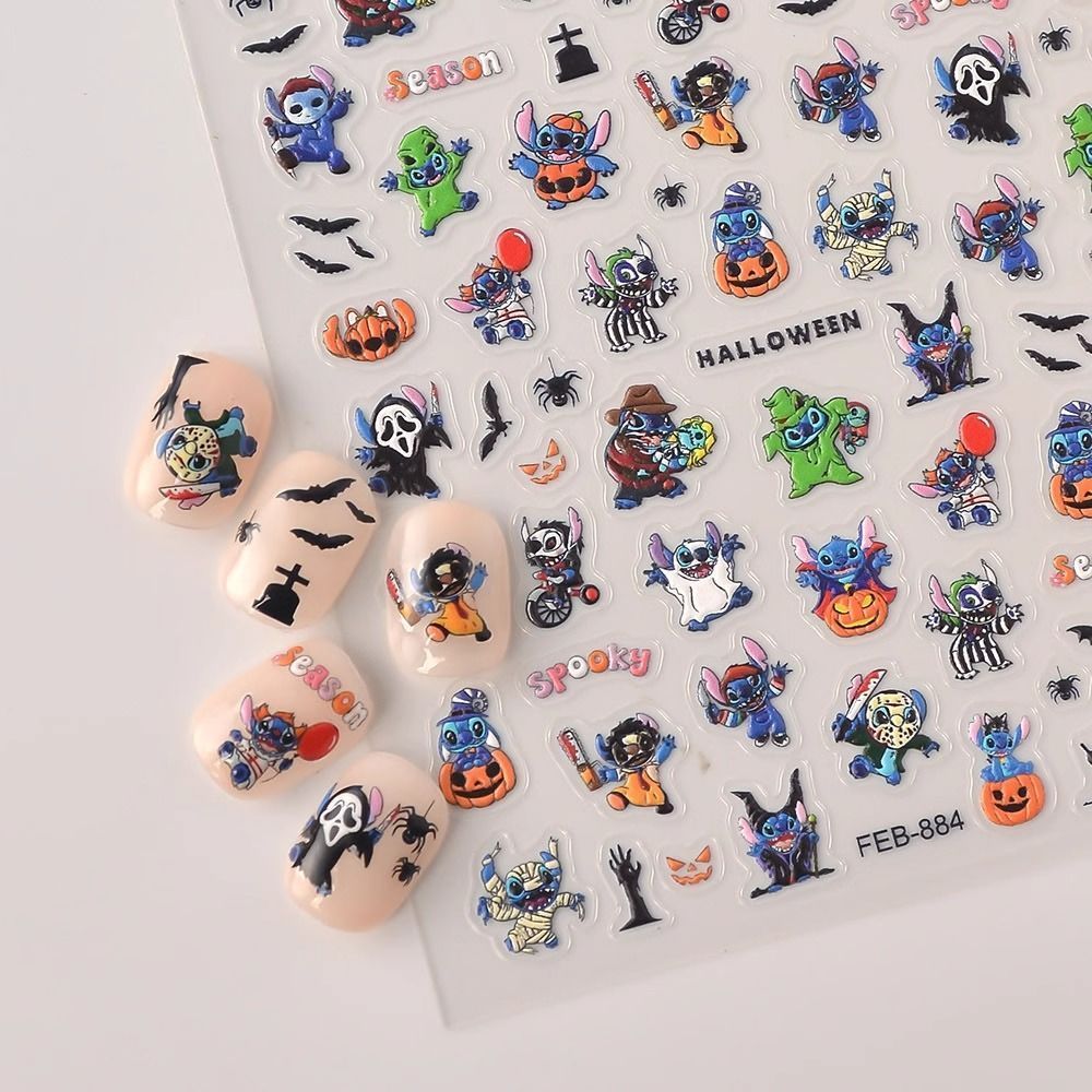 2 STUKS Halloween Stitch Zombi - Nail Art Zombie recensie en prijs