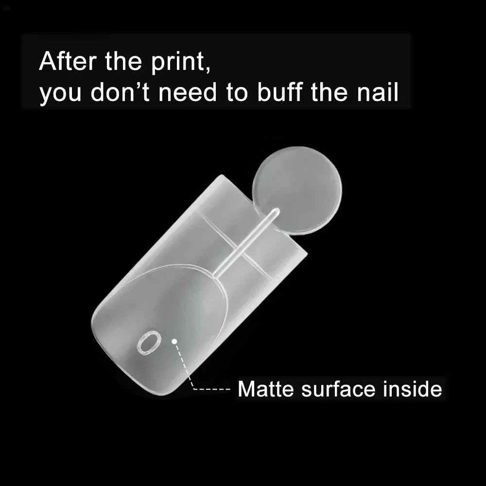 140 stuks matte French nail du - Nail Extension Form recensie en prijs