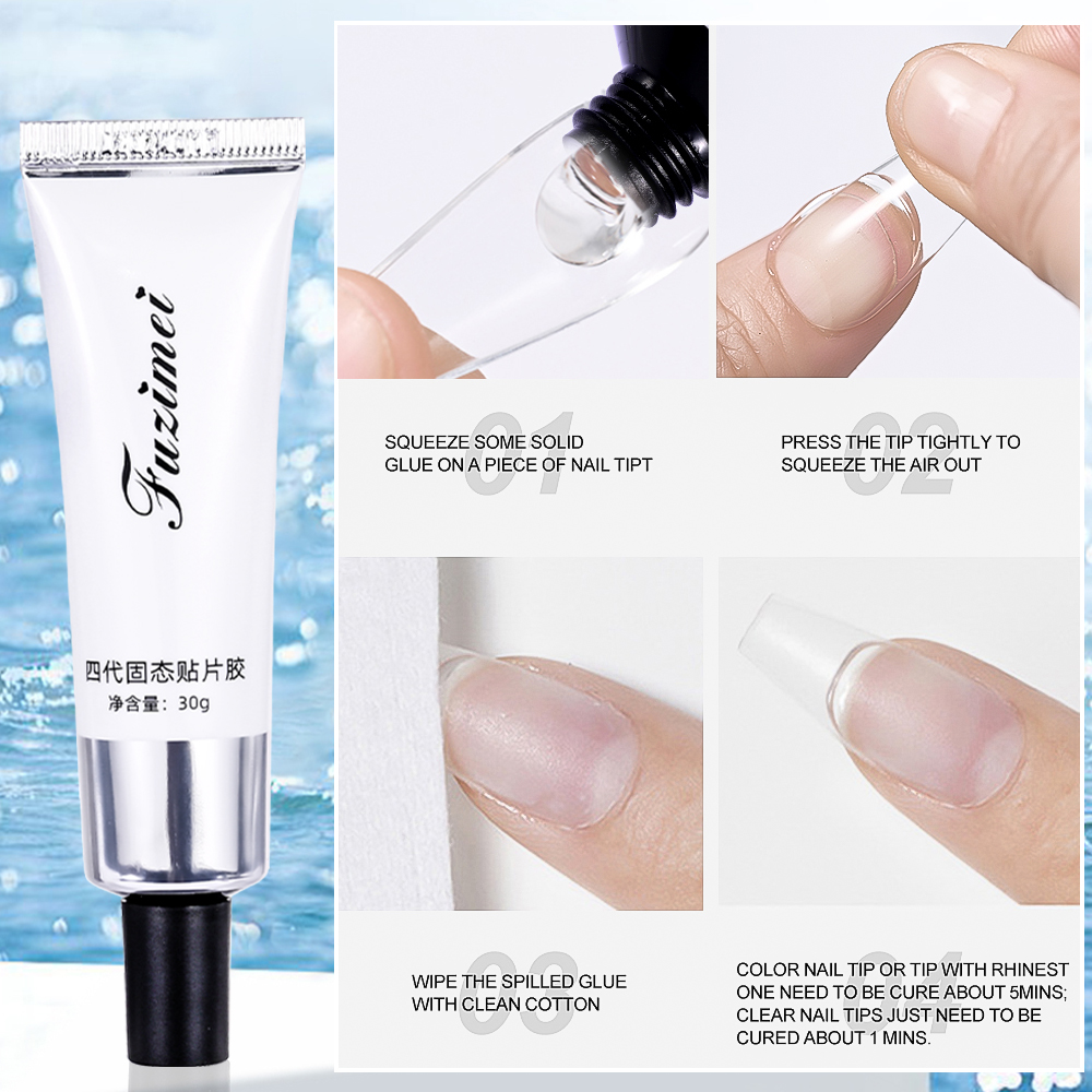 30/20/10g Effen Zachte Nep Nag - Nail Extension Form recensie en prijs