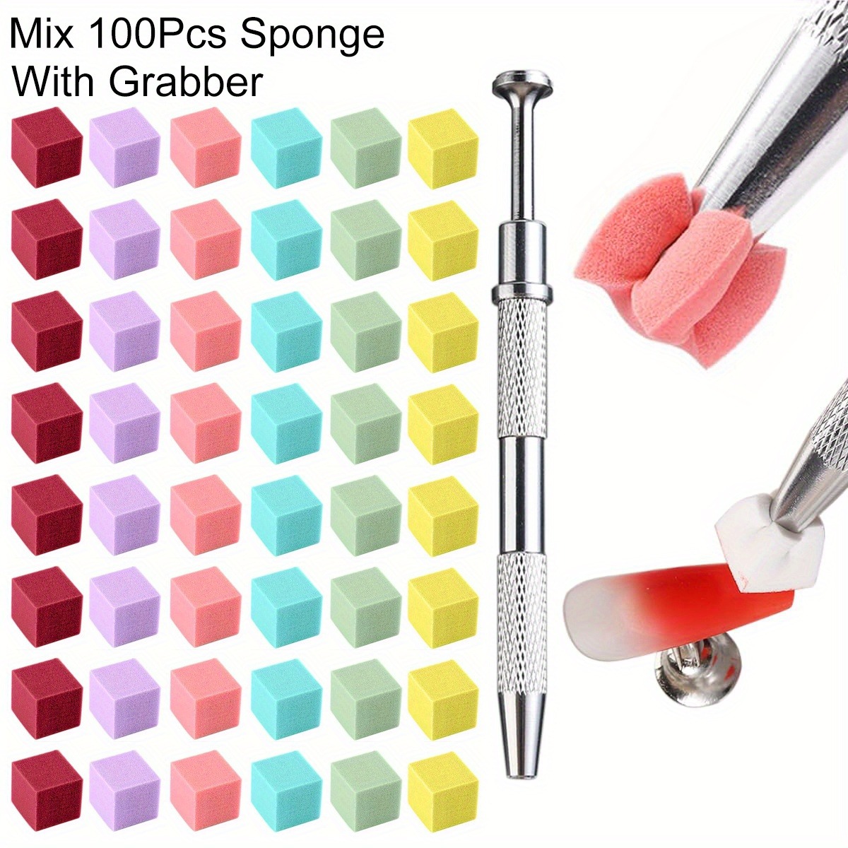 1/50/100 Stuks Vierkante Nail  - Nail Art Brush Set recensie en prijs