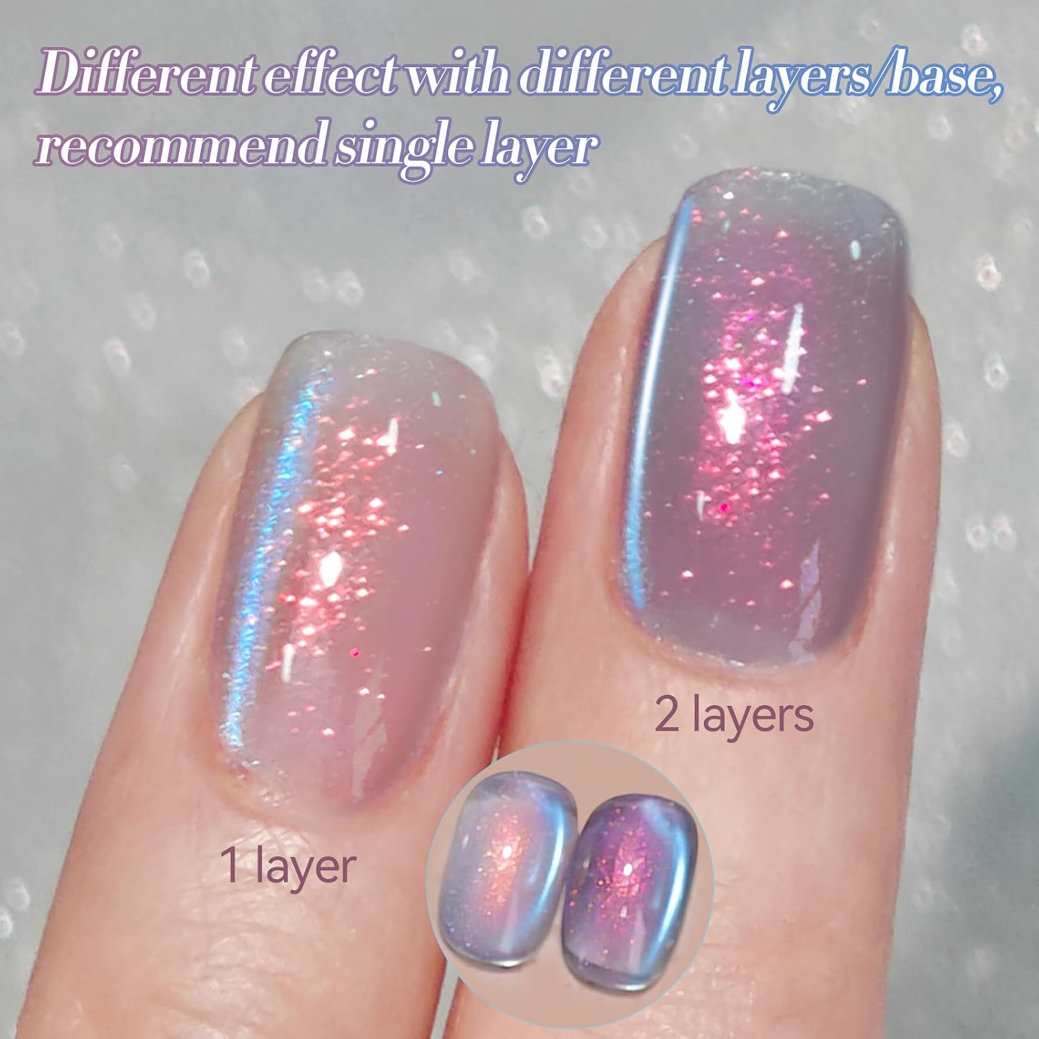 15 ml Aurora Pink Blue magneti - Nail Art Pink Cat Eye recensie en prijs