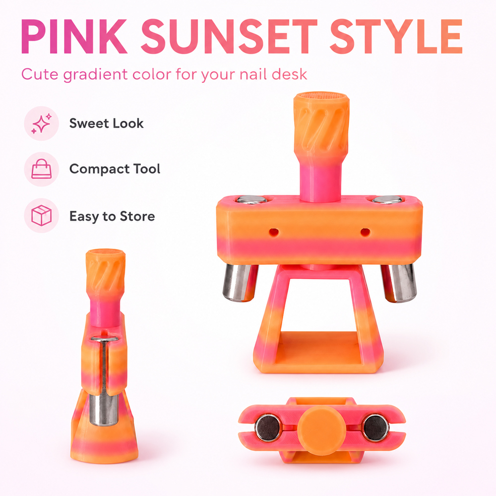 Nailpop Glazen Kraal Nagelkuns - Nail Art Pink Cat Eye recensie en prijs