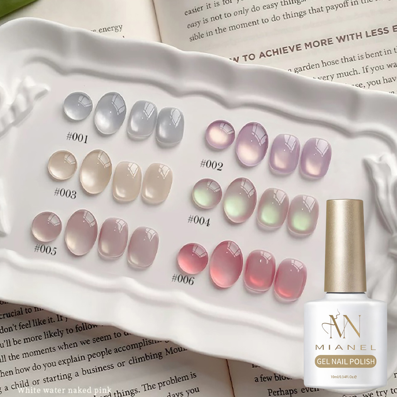 MIANEL 10ML Candy Glass Bead C - Nail Art Pink Cat Eye recensie en prijs