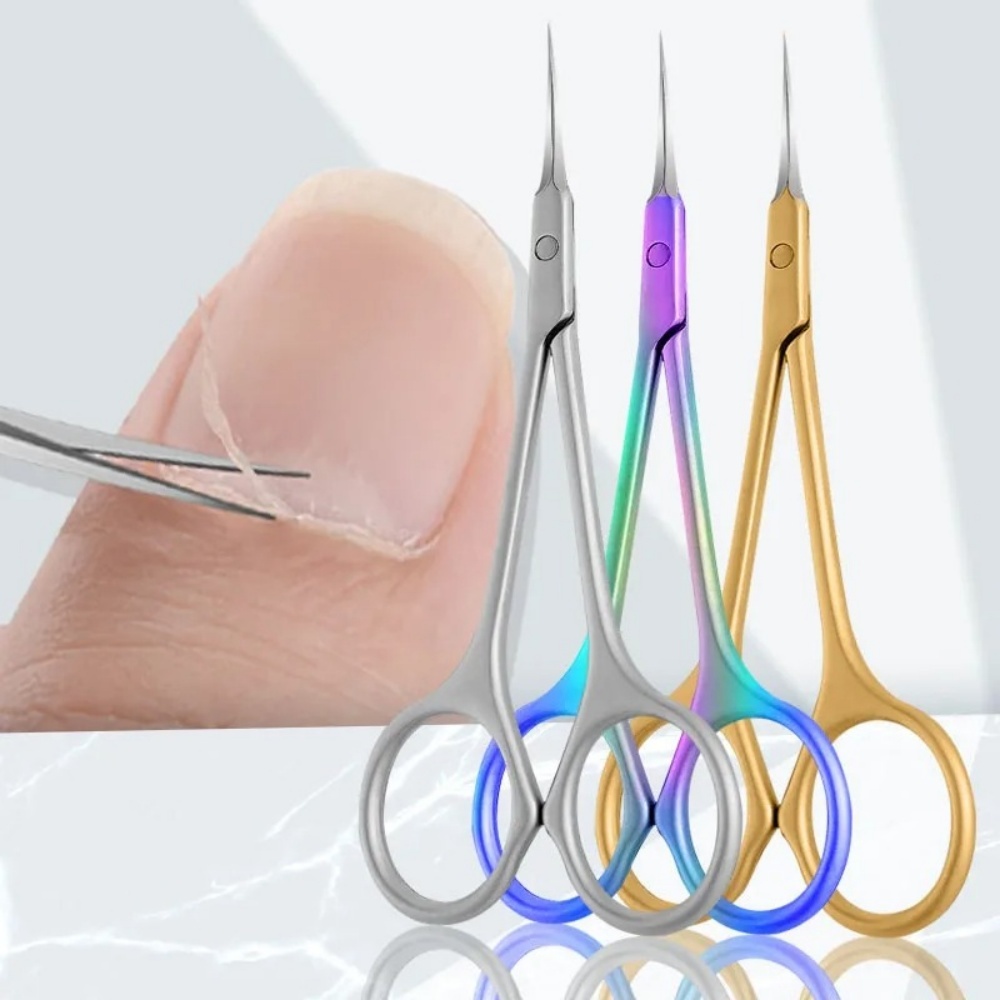 1PC RVS Schaar met gebogen pun - Nail Extension Form recensie en prijs