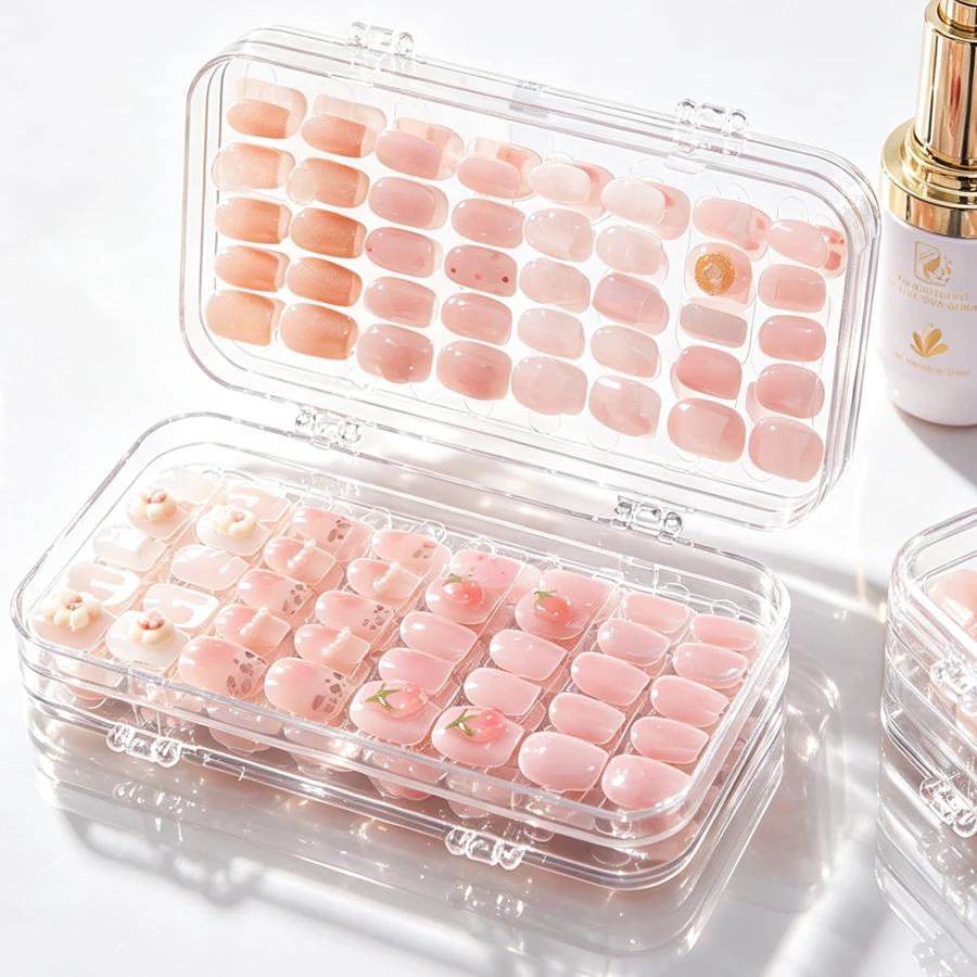 Transparante opvouwbare opberg - Nail Art Sch recensie en prijs