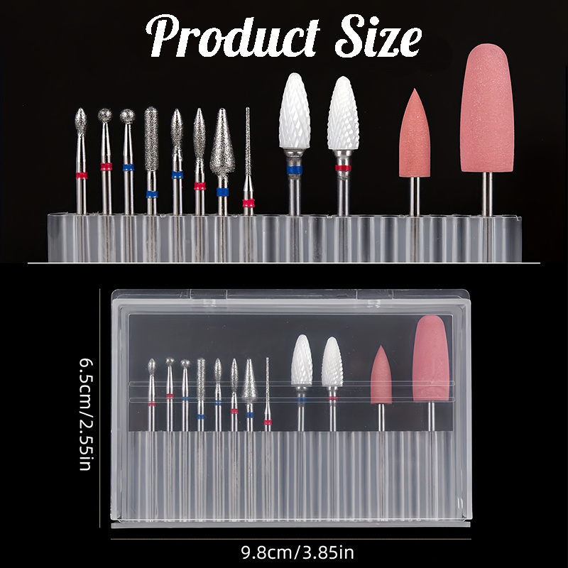13-delige nagelboorset 3/32 me - Nail Art Brush Set recensie en prijs