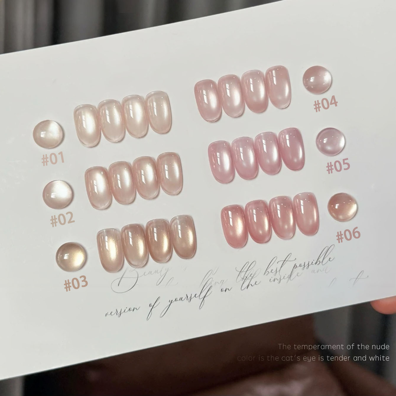 MIANEL 10ML Lover Pink Series  - Nail Art Pink Cat Eye recensie en prijs