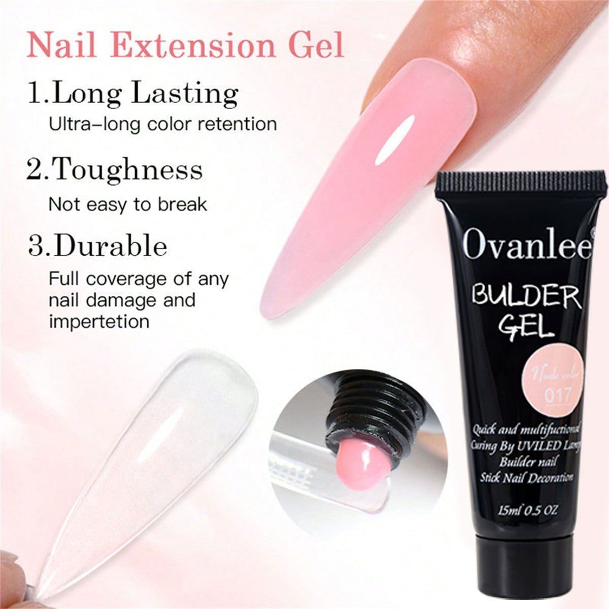 Ovanlee 18-in-1 polygel-set vo - Nail Extension Form recensie en prijs