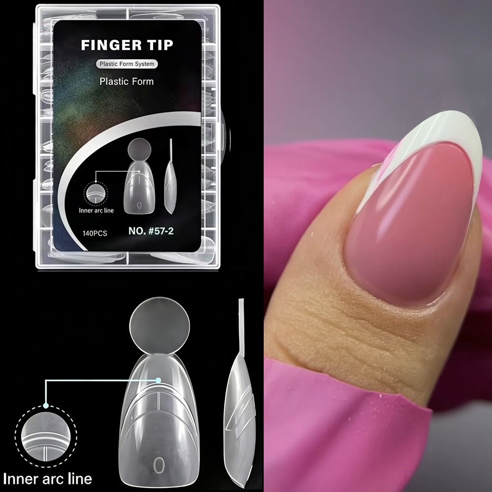 140 stuks matte French nail du - Nail Extension Form recensie en prijs