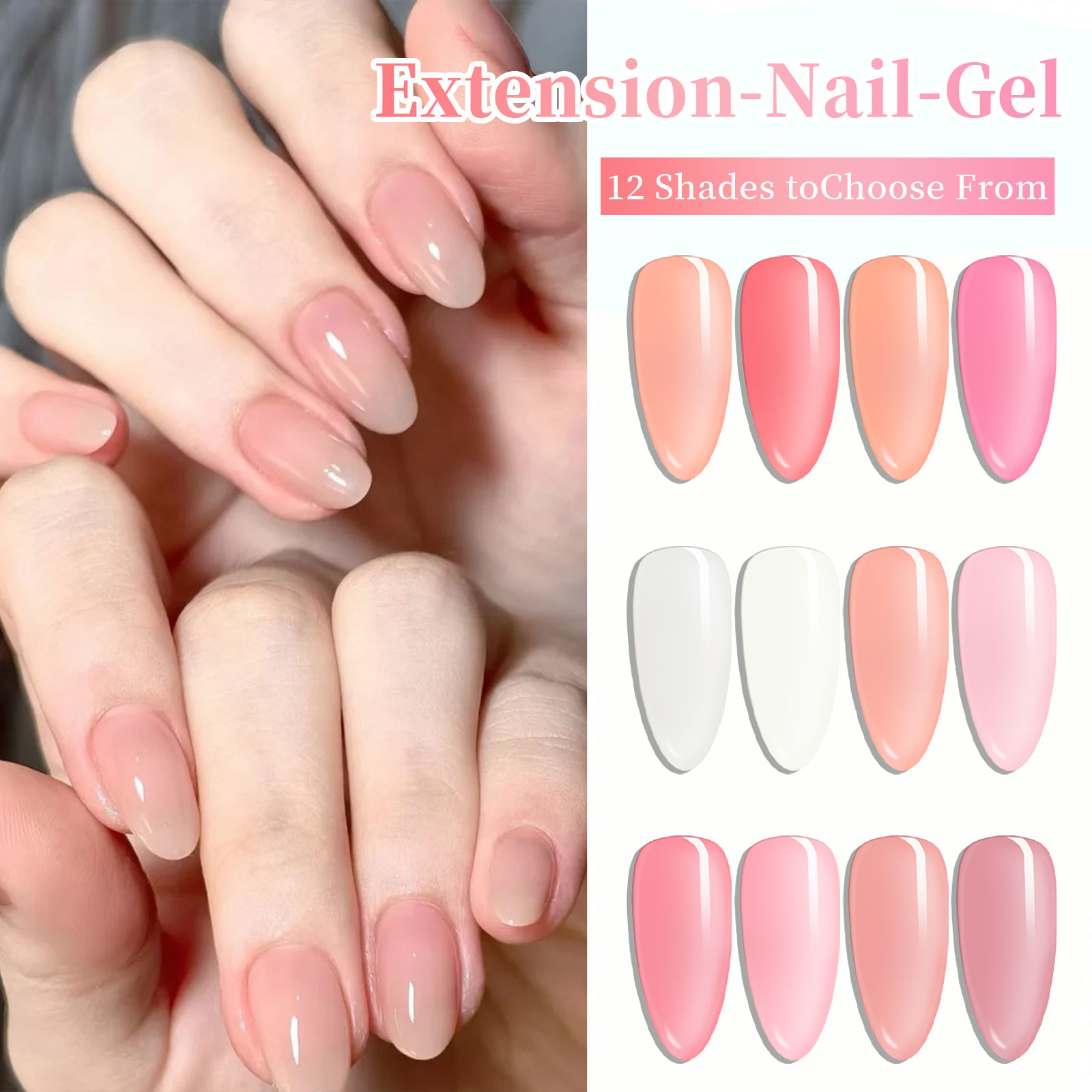 Ovanlee 12-kleurige Polygel Na - Polygel Nail Kit recensie en prijs