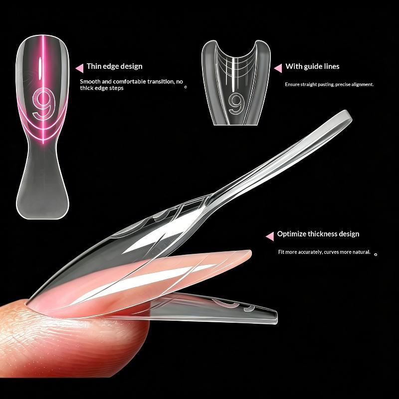 【60 stuks ovale/vierkante dual - Nail Extension Form recensie en prijs