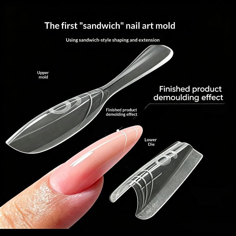 【60 stuks ovale/vierkante dual - Nail Extension Form recensie en prijs
